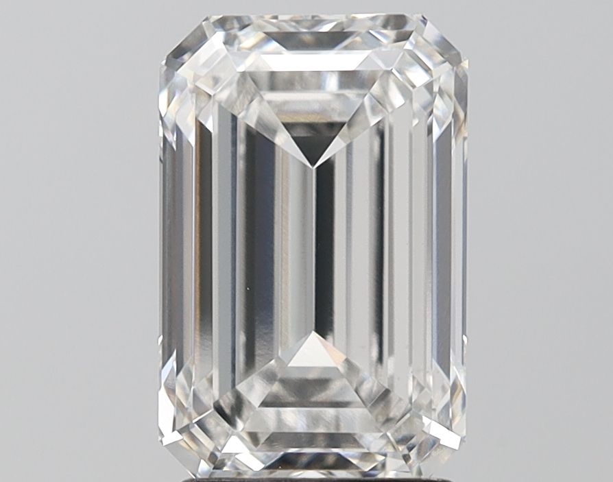 Lab-Grown Emerald Diamond - 3.08 Carats, F Color, VVS2 Clarity - Certified by IGI - Report Number: LG671422078