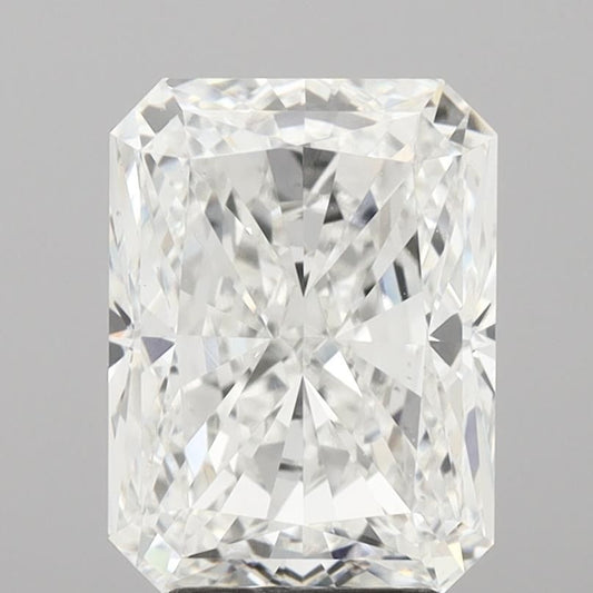 Lab-Grown Radiant Diamond - 4.03 Carats, E Color, VVS2 Clarity - Certified by IGI - Report Number: LG713552498