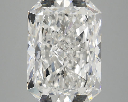 Lab-Grown Radiant Diamond - 6.03 Carats, F Color, VS1 Clarity - Certified by IGI - Report Number: LG697508555