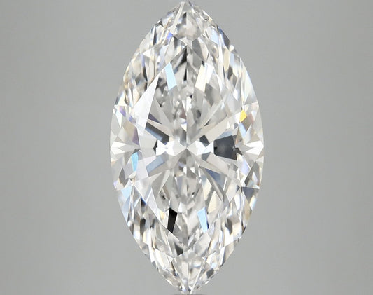 Lab-Grown Marquise Diamond - 4.05 Carats, E Color, VS2 Clarity - Certified by IGI - Report Number: LG711501819