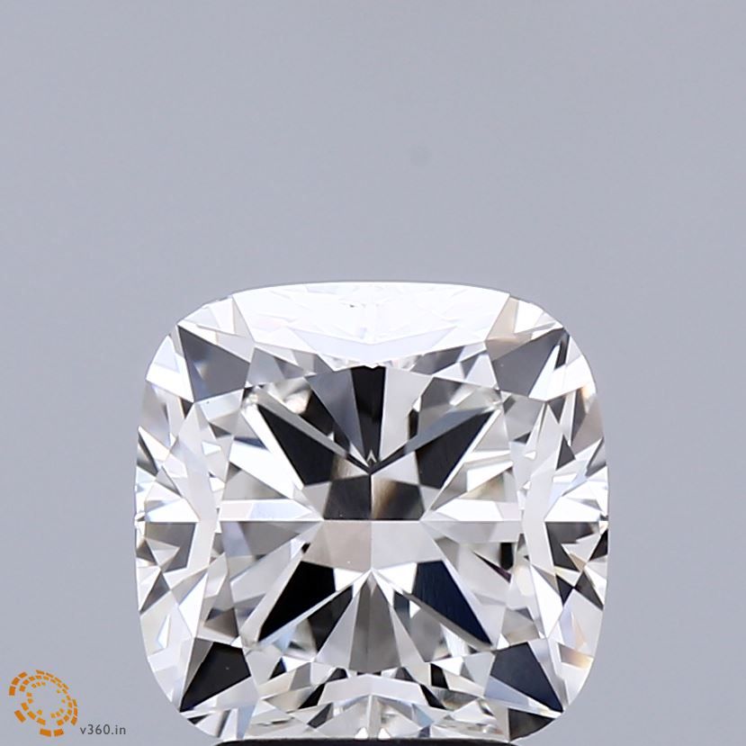 Lab-Grown Cushion Diamond - 3.01 Carats, F Color, VVS2 Clarity - Certified by IGI - Report Number: LG673424784