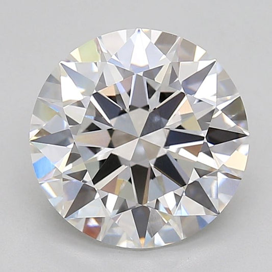 Lab-Grown Round Diamond - 4.01 Carats, E Color, VVS2 Clarity - Certified by IGI - Report Number: LG684512079