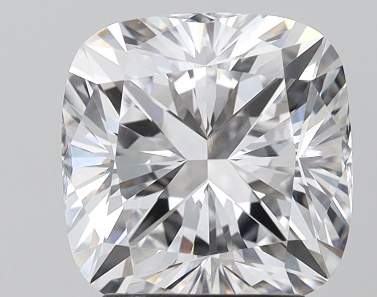 Lab-Grown Cushion Diamond - 3.07 Carats, E Color, VVS2 Clarity - Certified by IGI - Report Number: LG683534104