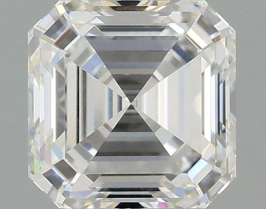 Lab-Grown Asscher Diamond - 1.09 Carats, F Color, VVS2 Clarity - Certified by IGI - Report Number: LG687521976
