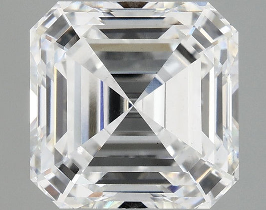 Lab-Grown Asscher Diamond - 3.07 Carats, E Color, VS1 Clarity - Certified by IGI - Report Number: LG691592455