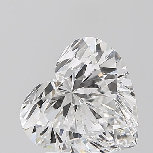 Lab-Grown Heart Diamond - 3.01 Carats, E Color, VS2 Clarity - Certified by IGI - Report Number: LG671403600