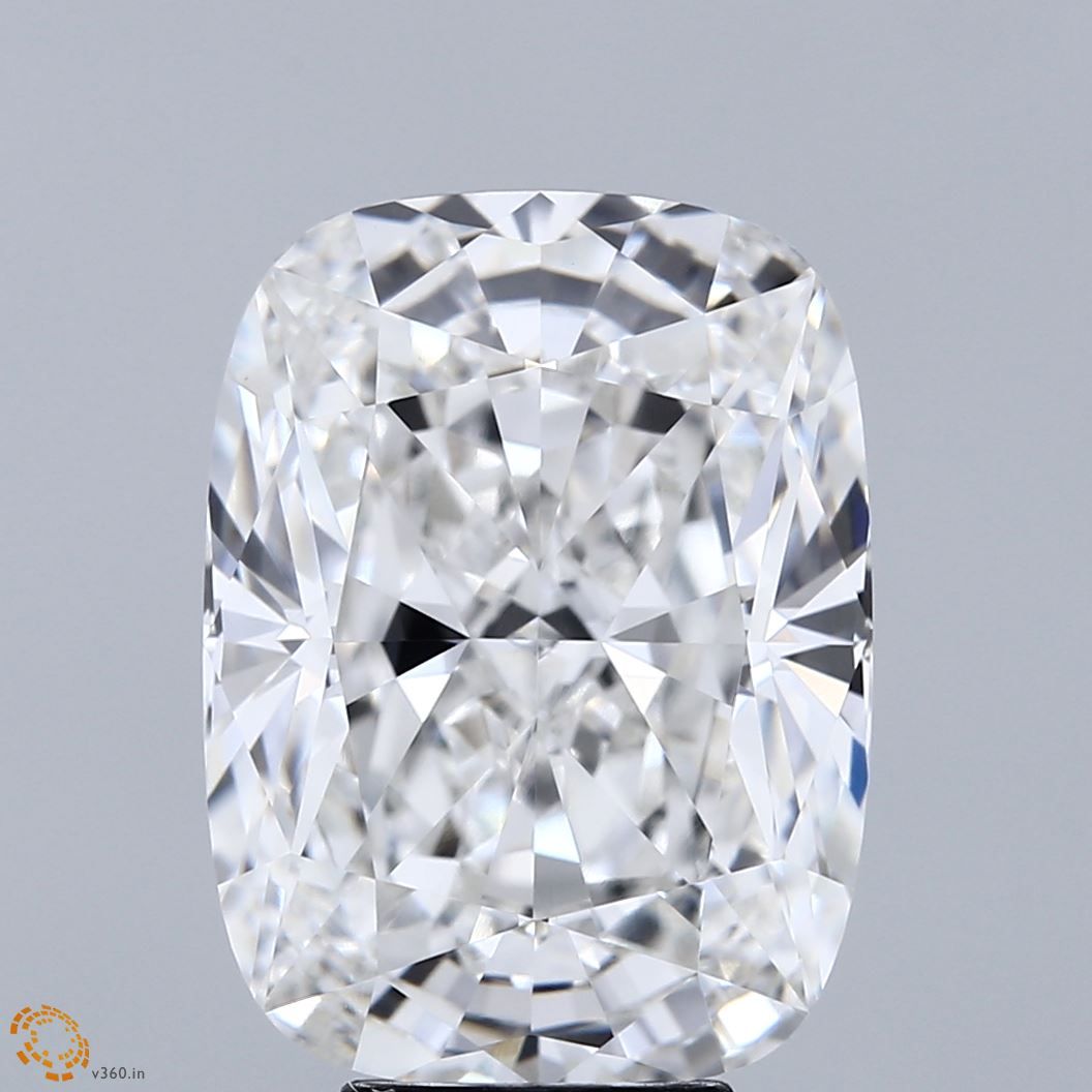 Lab-Grown Cushion Diamond - 7.1 Carats, F Color, VVS2 Clarity - Certified by IGI - Report Number: LG671451610