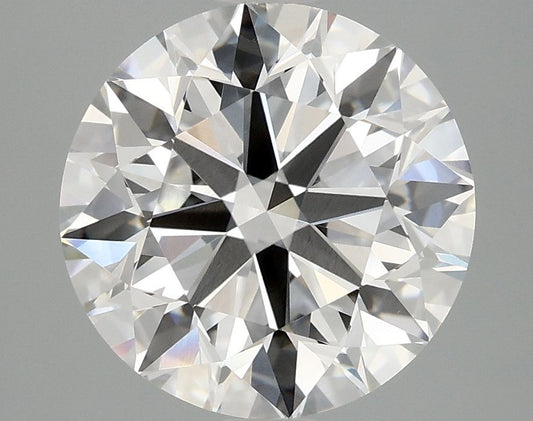 Lab-Grown Round Diamond - 4.0 Carats, E Color, VVS2 Clarity - Certified by IGI - Report Number: LG696548016