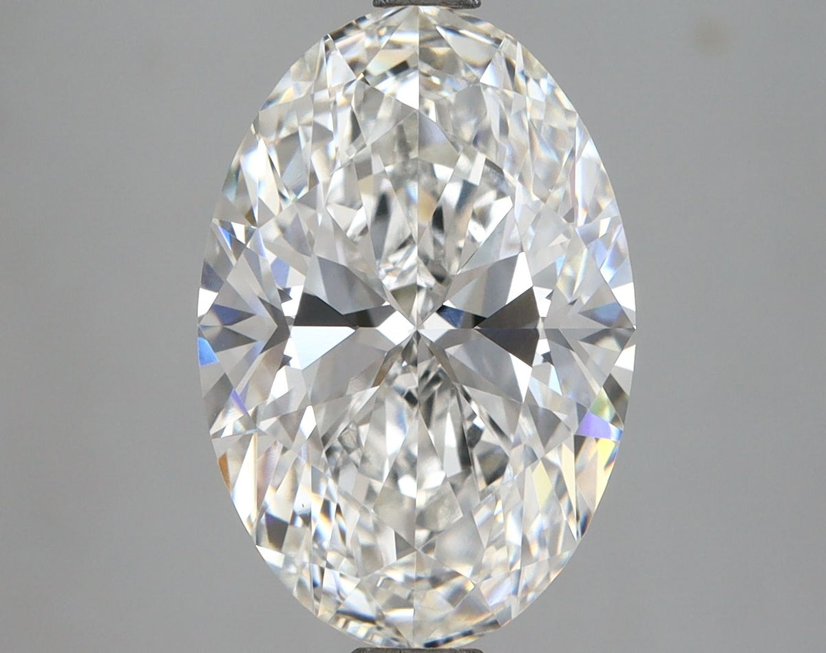 Lab-Grown Oval Diamond - 4.08 Carats, F Color, VVS2 Clarity - Certified by IGI - Report Number: LG706559935