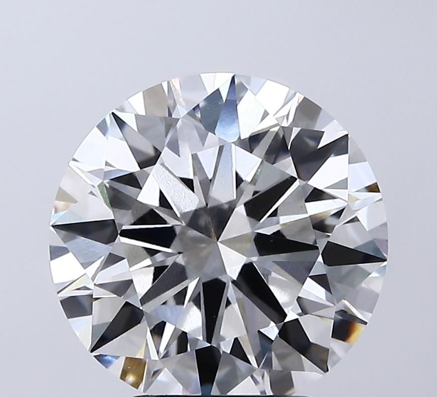 Lab-Grown Round Diamond - 4.02 Carats, E Color, VS1 Clarity - Certified by IGI - Report Number: LG715589298