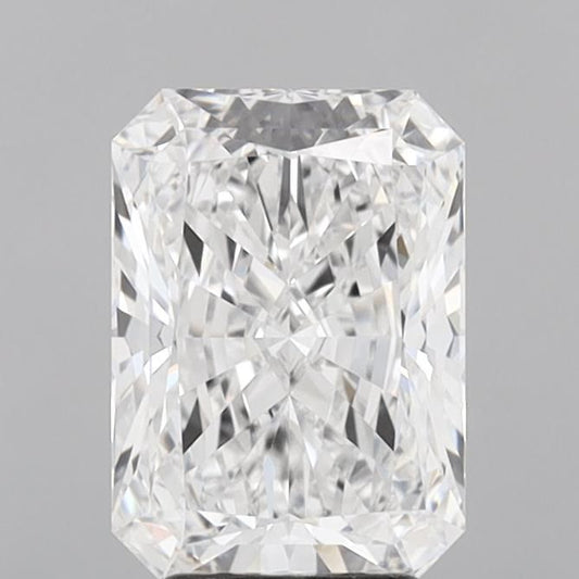 Lab-Grown Radiant Diamond - 3.54 Carats, D Color, VVS2 Clarity - Certified by IGI - Report Number: LG696502669