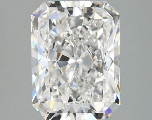 Lab-Grown Radiant Diamond - 2.45 Carats, E Color, VS2 Clarity - Certified by IGI - Report Number: LG682507590