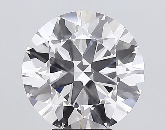 Lab-Grown Round Diamond - 6.0 Carats, E Color, VS2 Clarity - Certified by IGI - Report Number: LG693548103