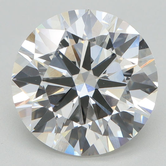 Lab-Grown Round Diamond - 3.51 Carats, F Color, VVS2 Clarity - Certified by IGI - Report Number: LG700536318