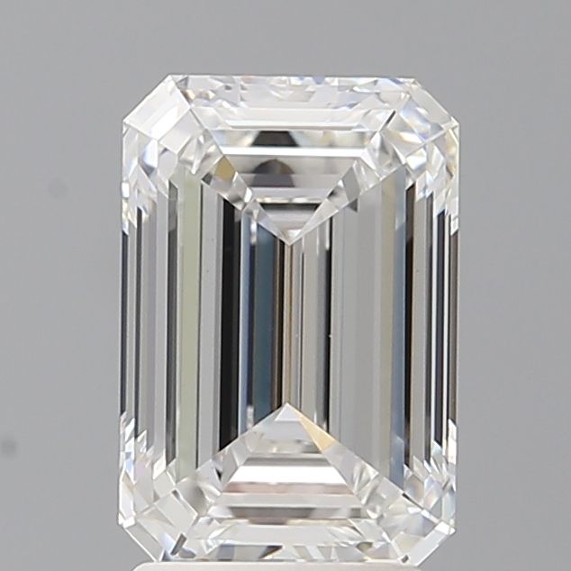 Lab-Grown Emerald Diamond - 2.54 Carats, E Color, VVS2 Clarity - Certified by IGI - Report Number: LG713551521