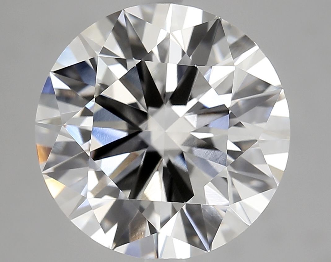 Lab-Grown Round Diamond - 7.0 Carats, F Color, VVS2 Clarity - Certified by IGI - Report Number: LG687506364