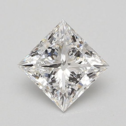 Lab-Grown Princess Diamond - 0.95 Carats, D Color, VS2 Clarity - Certified by IGI - Report Number: LG639498866