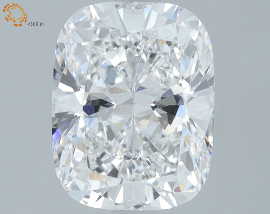 Lab-Grown Cushion Diamond - 2.47 Carats, E Color, VVS2 Clarity - Certified by IGI - Report Number: LG678596320