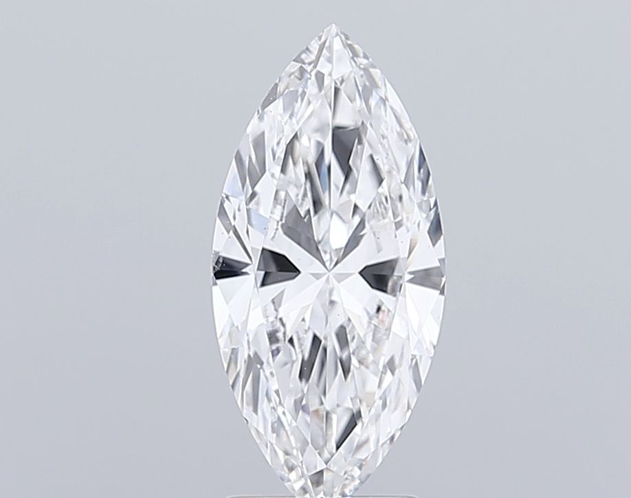 Lab-Grown Marquise Diamond - 2.5 Carats, E Color, VS2 Clarity - Certified by IGI - Report Number: LG697511854