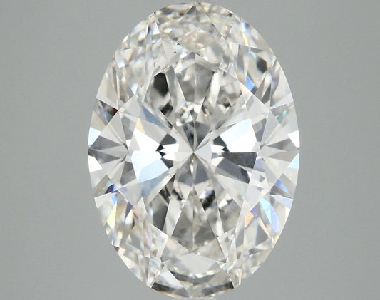 Lab-Grown Oval Diamond - 5.04 Carats, F Color, VS2 Clarity - Certified by IGI - Report Number: LG706562325