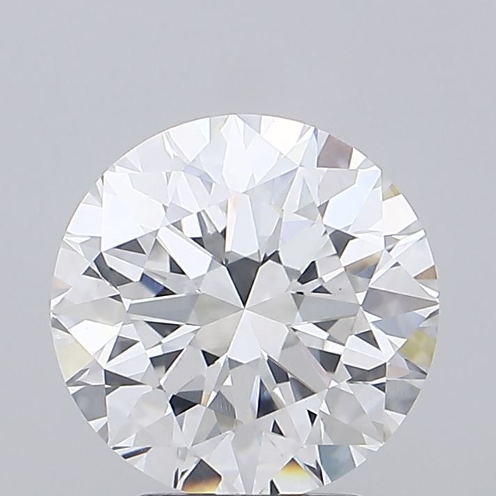Lab-Grown Round Diamond - 3.5 Carats, E Color, VVS2 Clarity - Certified by IGI - Report Number: LG717528577