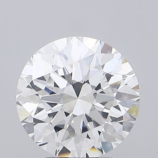 Lab-Grown Round Diamond - 3.5 Carats, E Color, VVS2 Clarity - Certified by IGI - Report Number: LG717528577