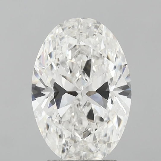 Lab-Grown Oval Diamond - 3.52 Carats, E Color, VVS2 Clarity - Certified by IGI - Report Number: LG719516499