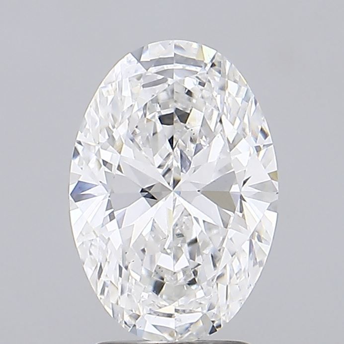 Lab-Grown Oval Diamond - 3.03 Carats, E Color, VS2 Clarity - Certified by IGI - Report Number: LG698529347