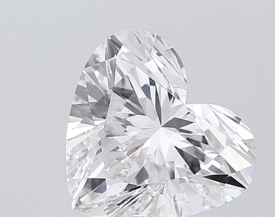 Lab-Grown Heart Diamond - 5.08 Carats, E Color, VS2 Clarity - Certified by IGI - Report Number: LG681573405