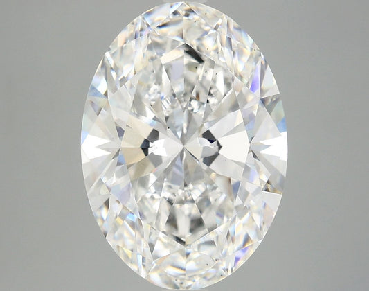 Lab-Grown Oval Diamond - 6.02 Carats, E Color, VS2 Clarity - Certified by IGI - Report Number: LG675512020