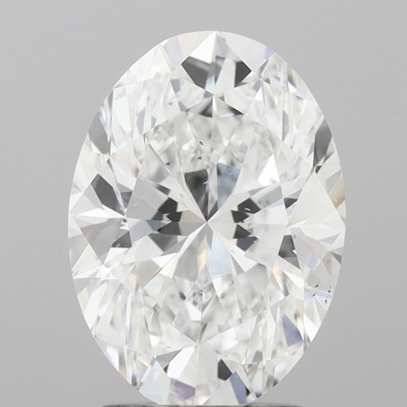 Lab-Grown Oval Diamond - 2.51 Carats, D Color, VS2 Clarity - Certified by IGI - Report Number: LG712503263