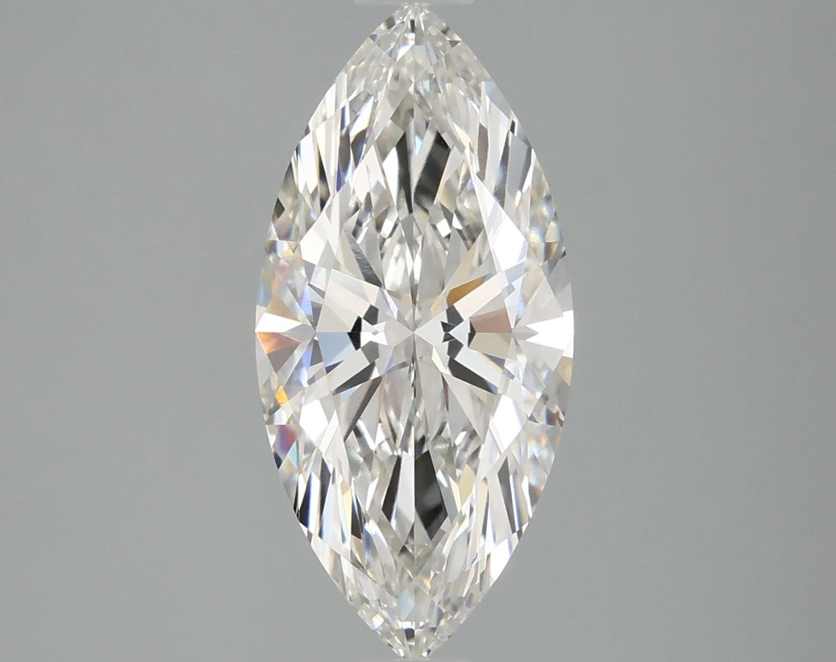 Lab-Grown Marquise Diamond - 3.01 Carats, F Color, VVS2 Clarity - Certified by IGI - Report Number: LG666442590