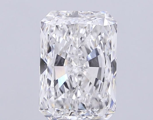 Lab-Grown Radiant Diamond - 8.02 Carats, F Color, VVS2 Clarity - Certified by IGI - Report Number: LG655441318