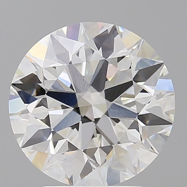 Lab-Grown Round Diamond - 3.01 Carats, F Color, VVS2 Clarity - Certified by IGI - Report Number: LG688507809