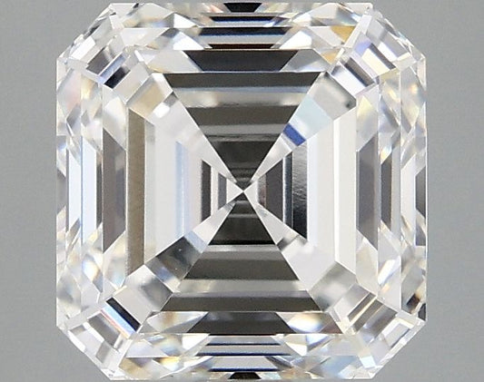 Lab-Grown Asscher Diamond - 3.05 Carats, F Color, VVS2 Clarity - Certified by IGI - Report Number: LG681514315