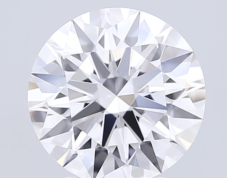 Lab-Grown Round Diamond - 3.45 Carats, D Color, VVS2 Clarity - Certified by GIA - Report Number: 6511032883