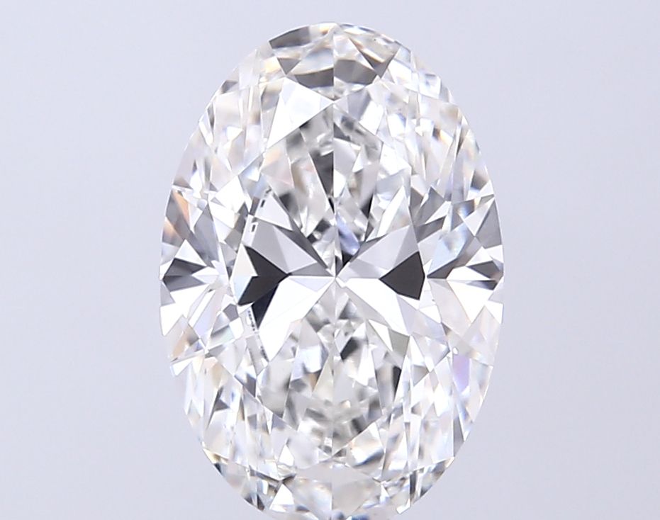 Lab-Grown Oval Diamond - 4.01 Carats, F Color, VVS2 Clarity - Certified by IGI - Report Number: LG717598883