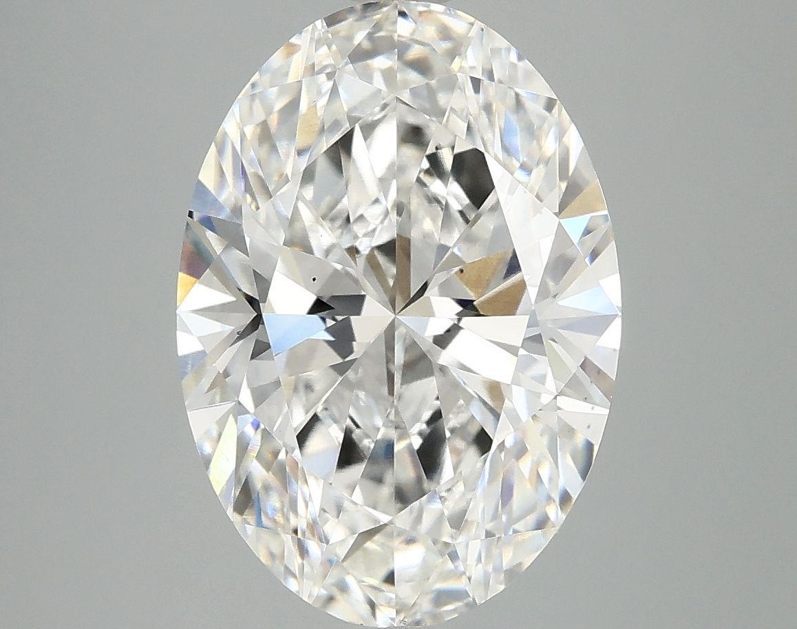Lab-Grown Oval Diamond - 5.01 Carats, F Color, VS2 Clarity - Certified by IGI - Report Number: LG690525978