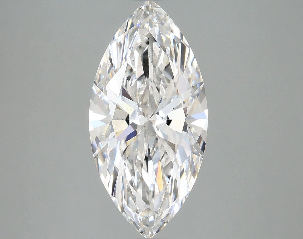 Lab-Grown Marquise Diamond - 2.97 Carats, E Color, VS2 Clarity - Certified by IGI - Report Number: LG671461817