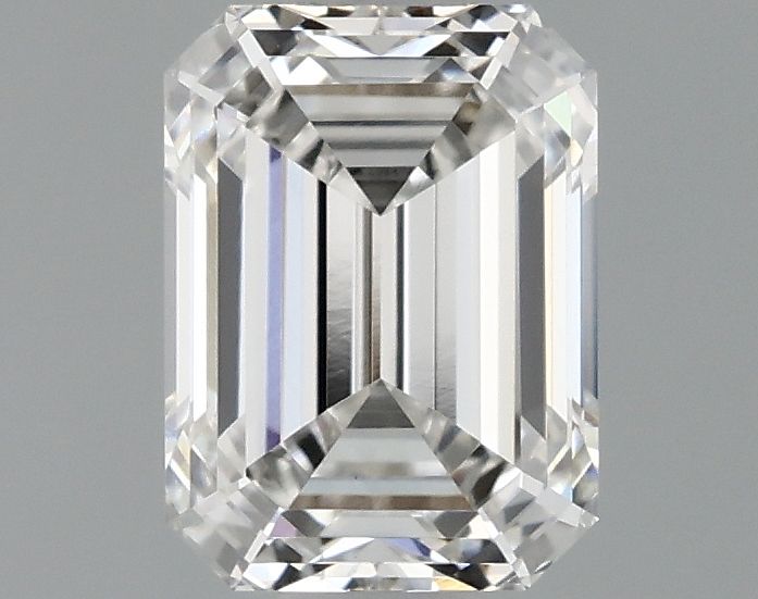 Lab-Grown Emerald Diamond - 0.97 Carats, F Color, VVS2 Clarity - Certified by IGI - Report Number: LG647493573
