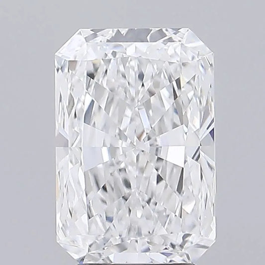 3.66ct Radiant Lab Grown Diamond (Colour D, Clarity VVS2, IGI Certified)