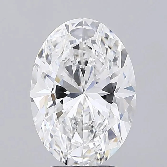 3.45ct Oval Lab Grown Diamond (Colour D, Clarity VVS2, IGI Certified)