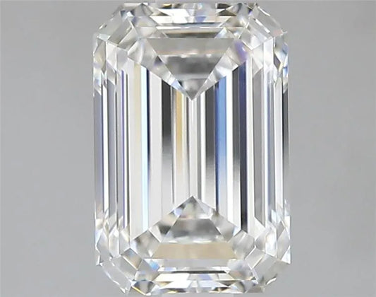 2.15ct Emerald Lab Grown Diamond (Colour E, Clarity VVS2, IGI Certified)