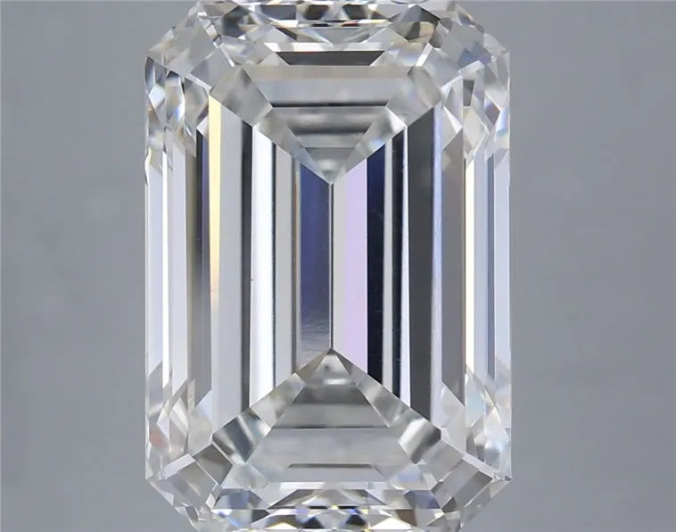 7.92ct Emerald Lab Grown Diamond (Colour F, Clarity VVS2, IGI Certified)