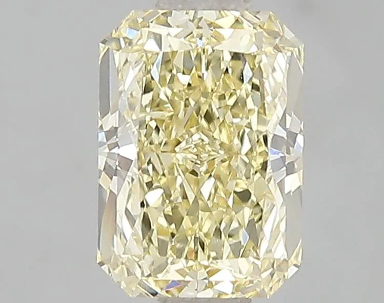 Diamant de laboratoire radiant de 1,54 ct (couleur jaune fantaisie, pureté VVS2, certifié IGI)