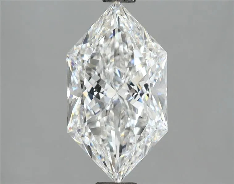 2.30ct Hexagonal Lab Grown Diamond (Colour E, Clarity VVS2, IGI Certified)