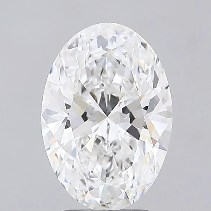 3.55ct Oval Lab Grown Diamond (Colour E, Clarity VVS2, IGI Certified)