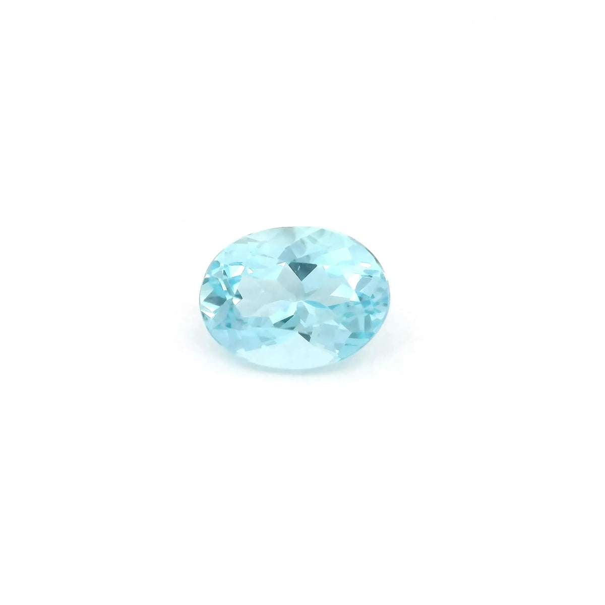 1.33ct Oval Natural Aquamarine (Colour Blue, Clarity Eye Clean, Cut Faceted)