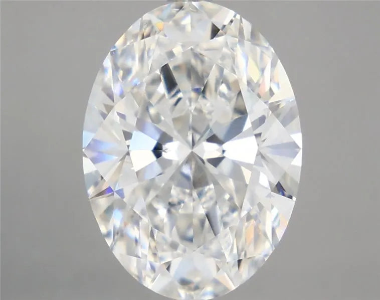 Diamant ovale de 5,10 ct (couleur E, pureté VS1, certifié IGI)