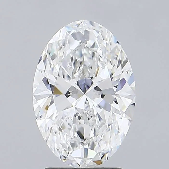 2,50 ct ovaler, im Labor gezüchteter Diamant (Farbe E, Reinheit IF, IGI-zertifiziert)